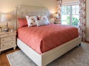 kathy McGroarty's bedroom design was entered this year at DESIGNCON 2022 in Myrtle Beach.
